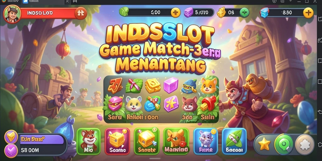 Menampilkan gameplay seru INDSLOT dengan grafis yang menarik.