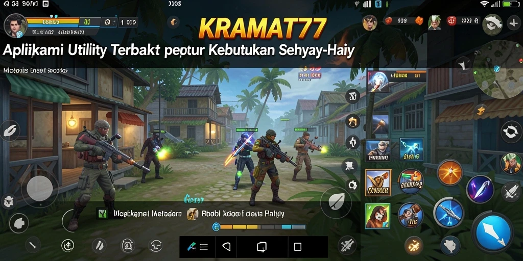 Tampilan antarmuka KRAMAT77 yang sederhana dan efektif.