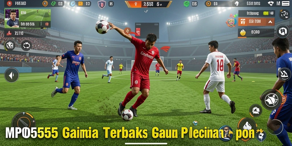 Tampilan gameplay MPO555 dengan aksi seru olahraga.