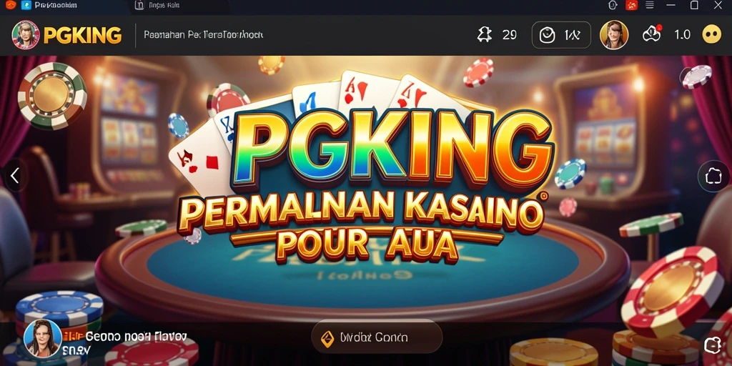 Tampilan menarik dari gameplay Kasino PGKING yang seru.