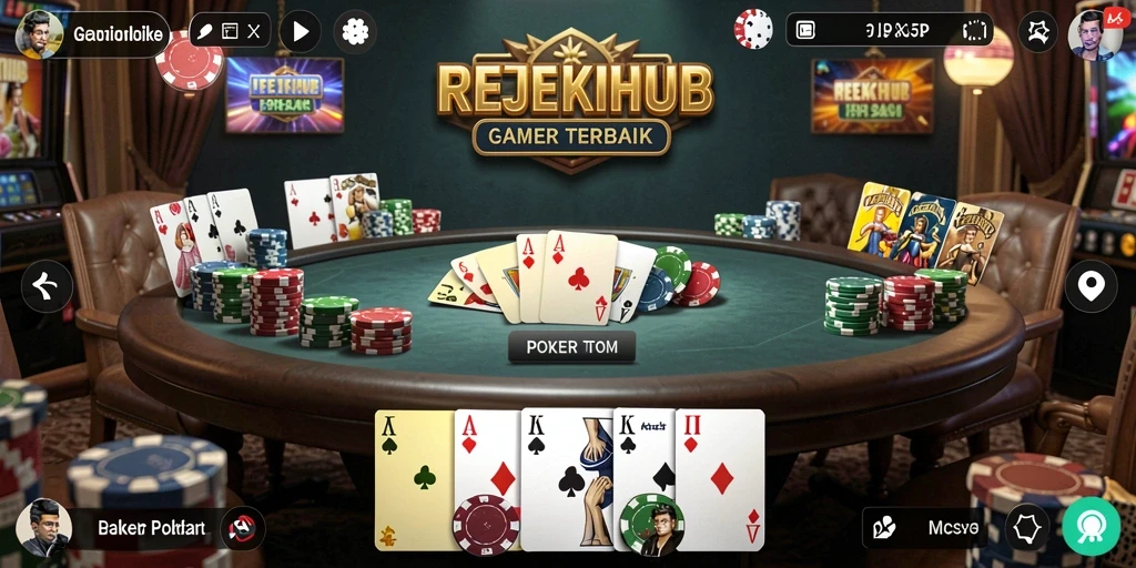 Gameplay seru dalam REJEKIHUB yang penuh tantangan dan keseruan.