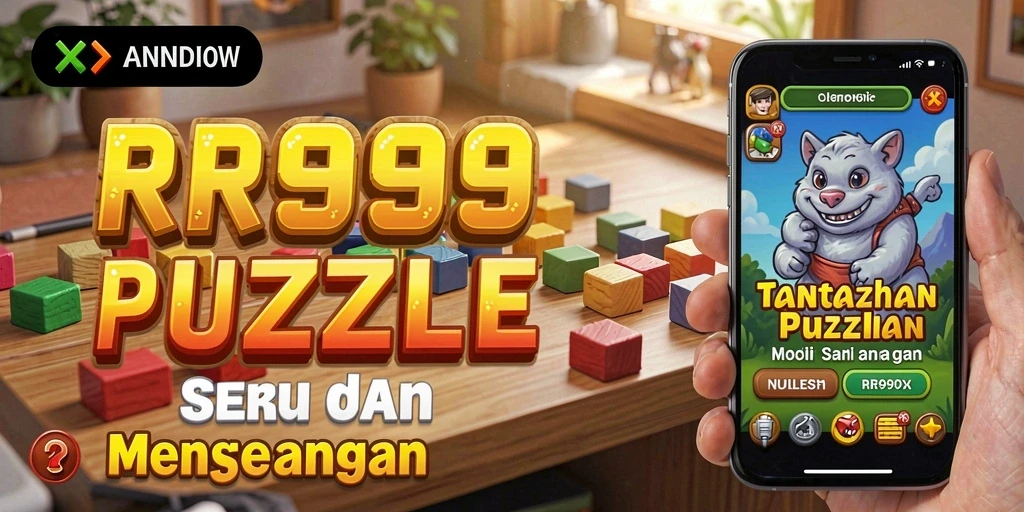 Tampilan gameplay RR999 yang menarik dan mengasyikkan dalam menyelesaikan puzzle.