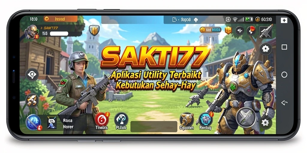 Tampilan antarmuka SAKTI77 yang sederhana dan intuitif.