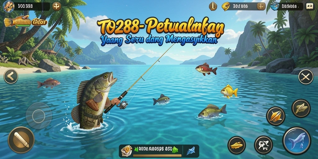 Tangkapan ikan yang mengesankan dalam gameplay TO288.